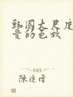 韩国大尺度电影爱的色放