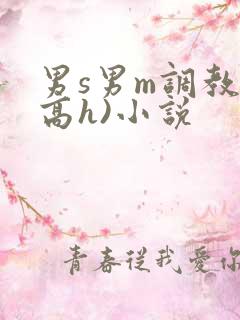 男s男m调教(高h)小说
