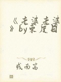 《老婆老婆老婆》by东度日简介