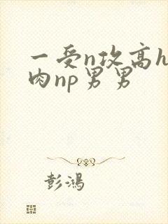 一受n攻高h全肉np男男