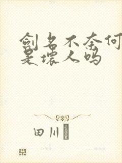 剑名不奈何应恺是坏人吗