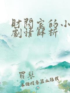 财阀家的小儿子剧情解析