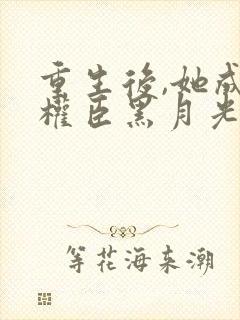 重生后,她成了权臣黑月光免费看