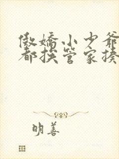 傲娇小少爷每天都挨管家揍 全文阅读