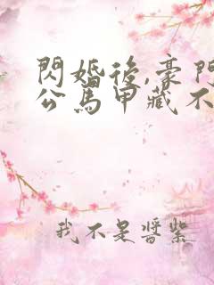 闪婚后,豪门老公马甲藏不住了