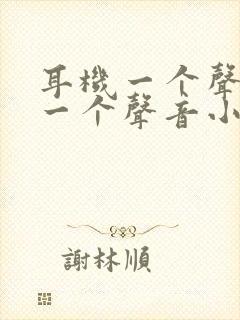 耳机一个声音大一个声音小怎么修