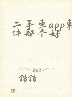 二手车app软件哪个好