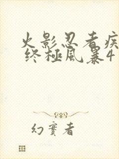 火影忍者疾风传 终极风暴4 博人传