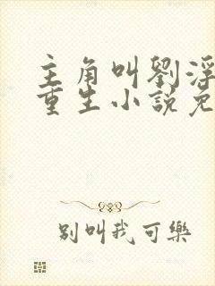 主角叫刘浮生的重生小说免费阅读