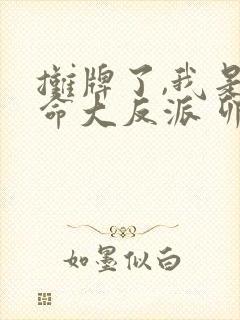 摊牌了,我是天命大反派 卯月廿八