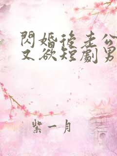 闪婚后老公又野又欲短剧男主是谁