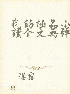 我的极品小姨阅读全文无弹窗