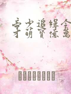 帝少追缉令,天才萌宝亿万妻 小说