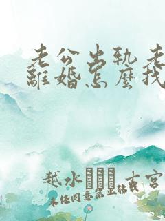 老公出轨老婆想离婚怎么找证据