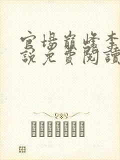 官场巅峰李霖小说免费阅读