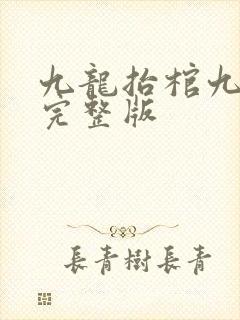九龙抬棺九当家完整版