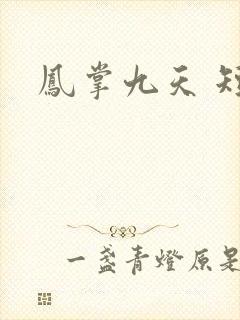 凤掌九天 短剧
