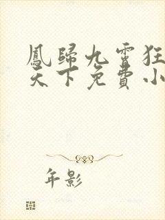 凤归九霄狂妃逆天下免费小说