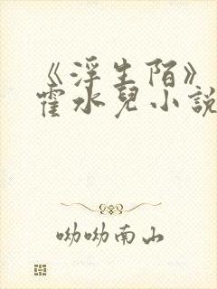 《浮生陌》霍泽霍水儿小说