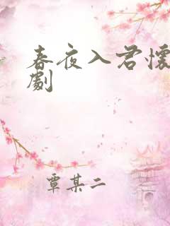 春夜入君怀 短剧