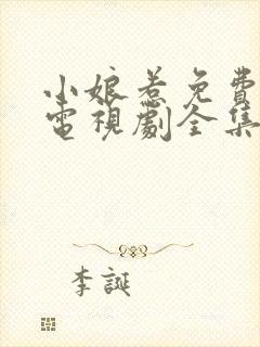 小娘惹免费观看电视剧全集