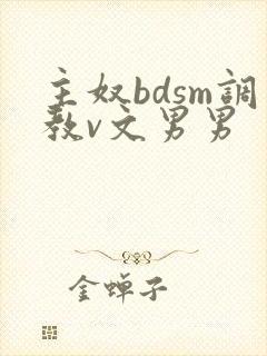 主奴bdsm调教v文男男