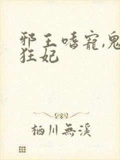 邪王嗜宠,鬼医狂妃