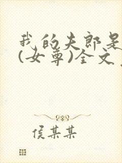 我的夫郎是弃夫(女尊)全文免费阅读