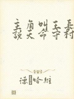 主角叫王长生小说天命守村人