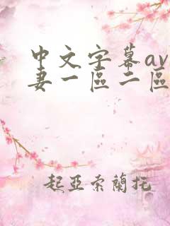 中文字幕av人妻一区二区