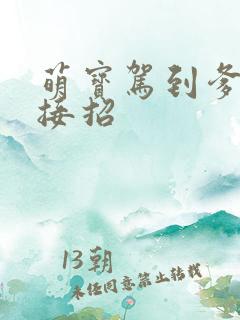 萌宝驾到爹地请接招