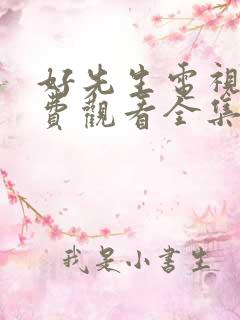 好先生电视剧免费观看全集完整版高清