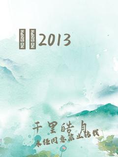 С˵2013