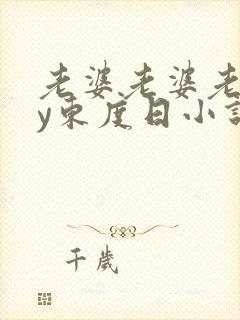 老婆老婆老婆by东度日小说笔趣阁全文阅读