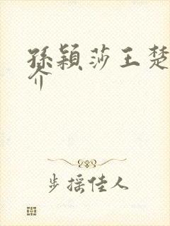 孙颖莎王楚钦简介