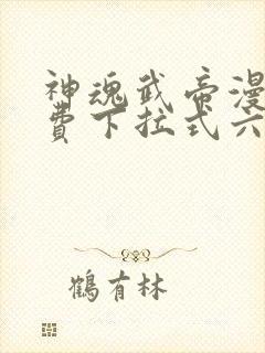 神魂武帝漫画免费下拉式六漫画6漫画六漫画