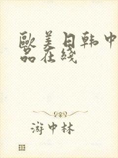 欧美日韩中文精品在线