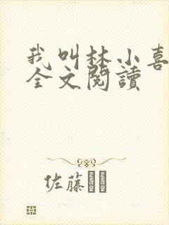 我叫林小喜小说全文阅读