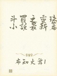 斗罗之灵珠神剑小说最新篇章