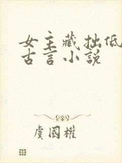 女主藏拙低调的古言小说