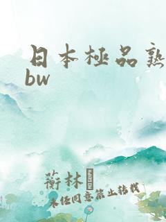 日本极品熟妇bbw