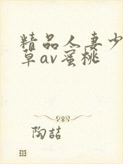 精品人妻少妇嫩草av蜜桃