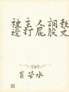 被主人调教边c边打屁股文