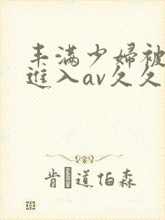 丰满少妇被猛烈进入av久久