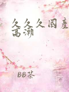 久久久国产精品高潮