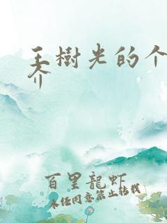 王树光的个人简介