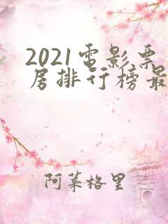 2021电影票房排行榜最新