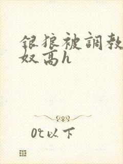 银狼被调教成肉奴高h