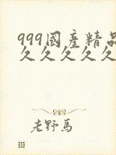 999国产精品久久久久久