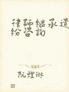 律师继承遗产纠纷咨询